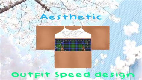 ROBLOX Aesthetic Blue And Green Outfit Speed Design Vallet YouTube