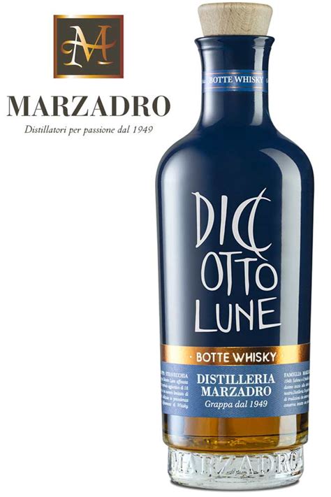 Marzadro Le Diciotto Lune Riserva Botte Whisky Grappa Vodka Haus