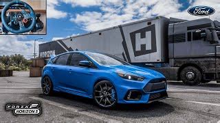 Ford Focus RS Forza Horizon 5 Logitech G29 Gameplay Doovi