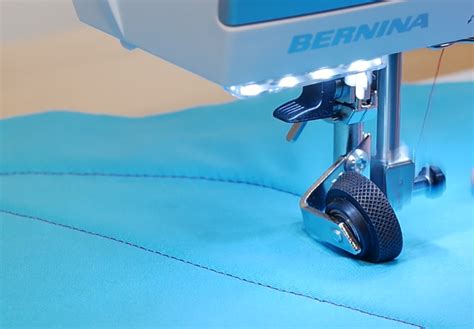 Quilting With BERNINA Leather Roller Foot 55 WeAllSew