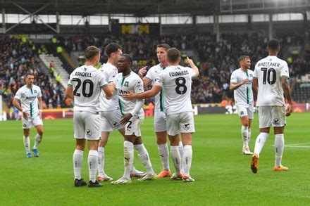 Goal Plymouth Argyle Celebrate Goal Scored Editorial Stock Photo ...