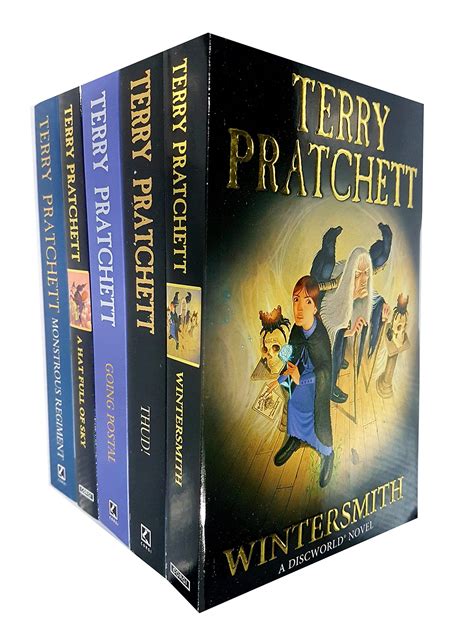 Terry Pratchett Discworld Novels Series 7 5 Books Collection Set