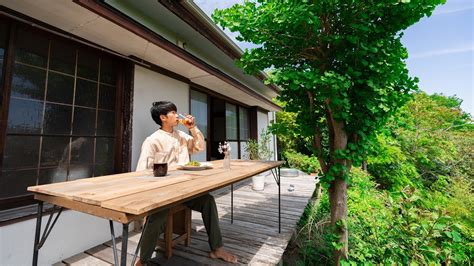 お家に絶景な古民家カフェが誕生巨大テーブルを縁側に作りました。 山林・竹林・無人島の購入＆開拓記録まとめ