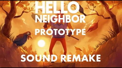 Hello Neighbor Announcement Trailer Audio Remake YouTube