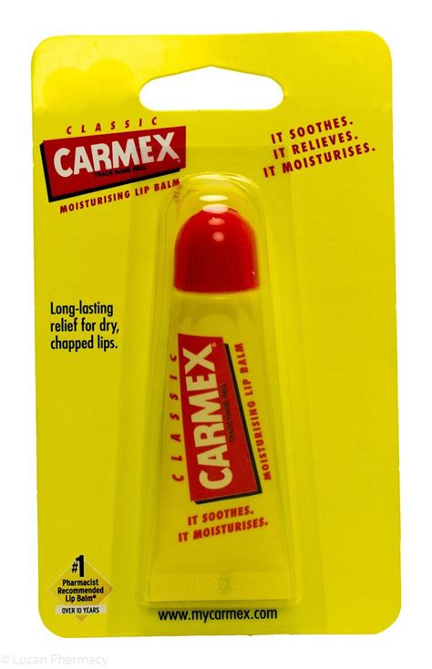 Carmex® Classic Moisturising Lip Balm Tube 10g Lucan Village Pharmacy