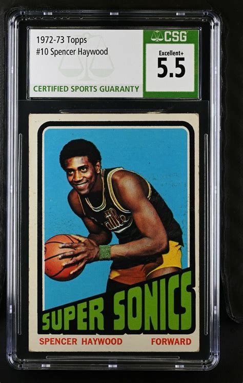 1972 73 TOPPS SPENCER HAYWOOD 10 CSG 5 5 EBay