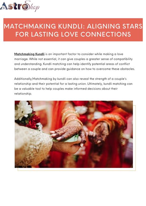 Ppt Matchmaking Kundli Aligning Stars For Lasting Love Connections