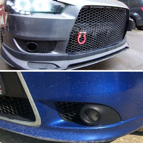 Car 3D ABS Plastic Racing Honeycomb Bumper Vent Tuning Grill Mesh