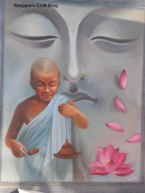 Paintings Of Buddha At Chitrasante Ranjana S Craft Blog