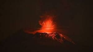 Eruption of Popocatepetl Volcano, May 20th - The Yucatan Times