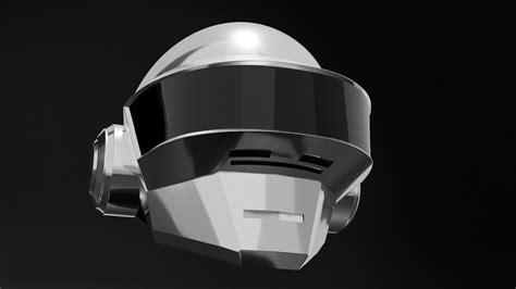 Daft Punk Thomas Bangalter 3d Helmet 3d Model Cgtrader