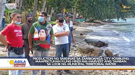 Zamboanga City Fishing Company Nabahala Sa Pagbabawal Ng Paghuli Ng