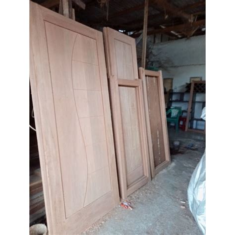 Jual Daun Pintu Kayu Kamper Samarinda Oven Shopee Indonesia