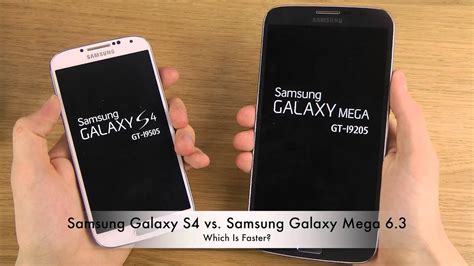 Galaxy Mega Vs Note 3 Vs S4