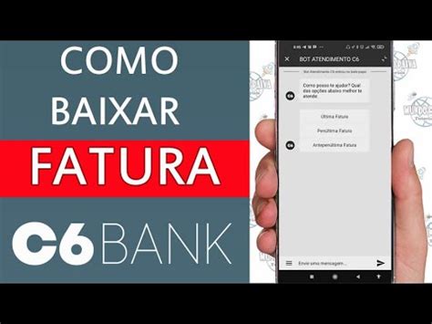 Como Baixar Fatura C Bank Passo A Passo Youtube