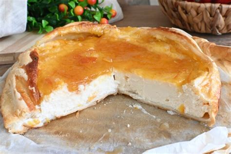 Torta Alla Ricotta Velocissima Ricetta Minuti Cremosa Con Pasta Sfoglia