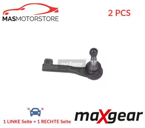 SPURSTANGENKOPF AXIALGELENK VORNE MAXGEAR 69 0797 2PCS A NEU OE