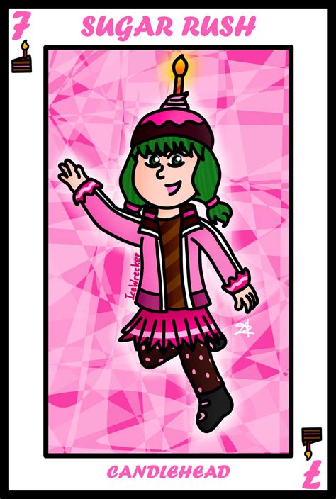 Sugar Rush Candlehead By Wreckitariel On Deviantart