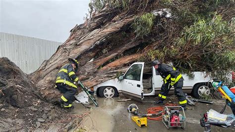 Photos Of Damage In California After 'Bomb Cyclone' Strikes | Weather.com