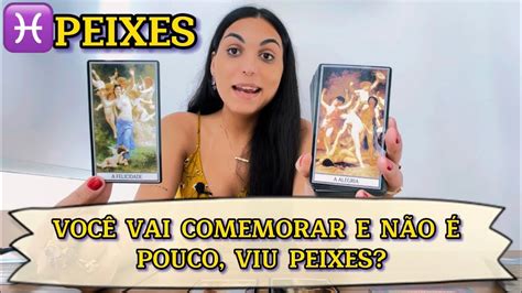 ♓️peixes ☀️ VocÊ ReceberÁ Isso Nos PrÓximos Dias 😱 Youtube