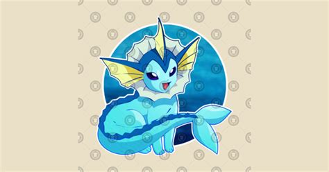 Vaporeon - Vaporeon - Pillow | TeePublic