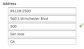 address correction software support