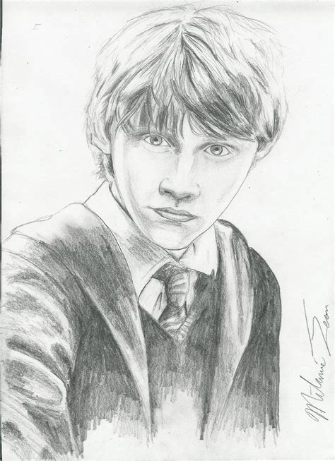 Ron Weasley Picture Drawing Drawing Skill