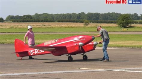 Giant Scale RC De Havilland DH 88 COMET G ACSS Grosvenor House Twin