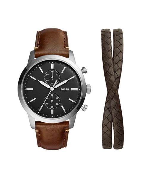 Fossil Montre Townsman Fs Set Marron Modivo Fr