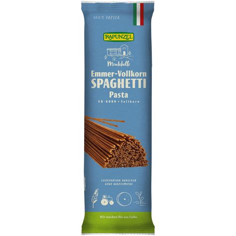 Bio Emmer Spaghetti Vollkorn Von Rapunzel Bei Greenist De