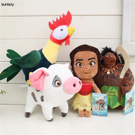 Buy 20 30cm Movie Moana Maui Pua Heihei Cartoon Soft