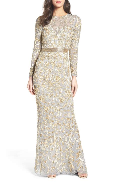 Mac Duggal Beaded Gown Nordstrom