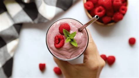 Low Carb Raspberry Smoothie Primavera Kitchen