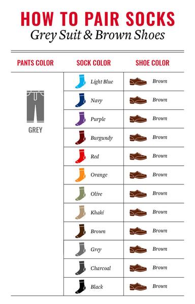 What Color Socks Do You Wear With A Grey Suit Boardroom Socks