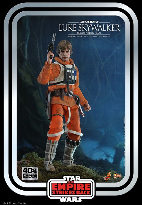 Hot Toys Mms Star Wars V Tesb Luke Skywalker Snowspeeder Pilot Th Anniv Hot Toys