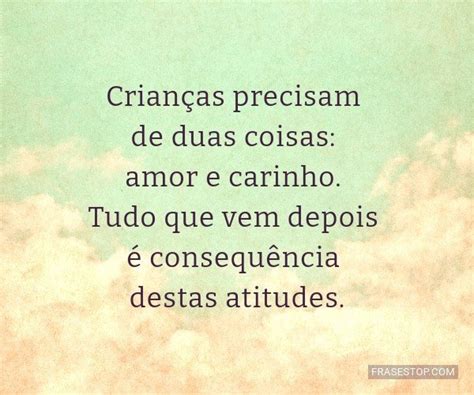 Frases De Amor E Carinho Para Criança Frasestop