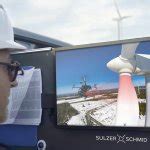 Sulzer Schmid And WKA Blade Service Inspecting 1 250 Vestas Wind