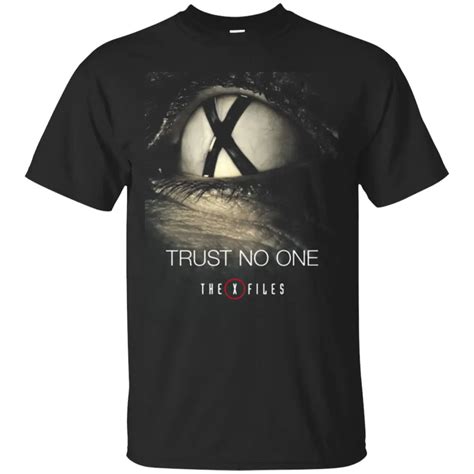 The X Files Eye Trust No One American Tv Series T Shirt Tee Cool Casual