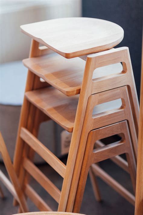 Ercol Svelto Stacking Bar Stool Temperature Design