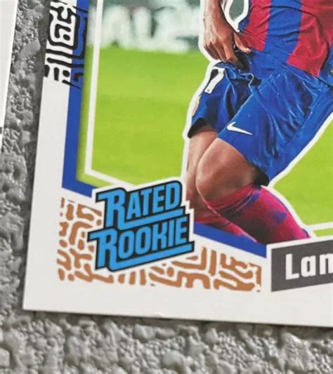 Lot Lamine Yamal Panini Donruss Recrue Not E Rc Barcelone