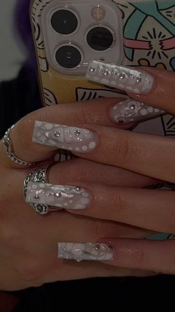 Pin By Zoeedasiaa On Nailzz Long Acrylic Nails Cute Acrylic Nails