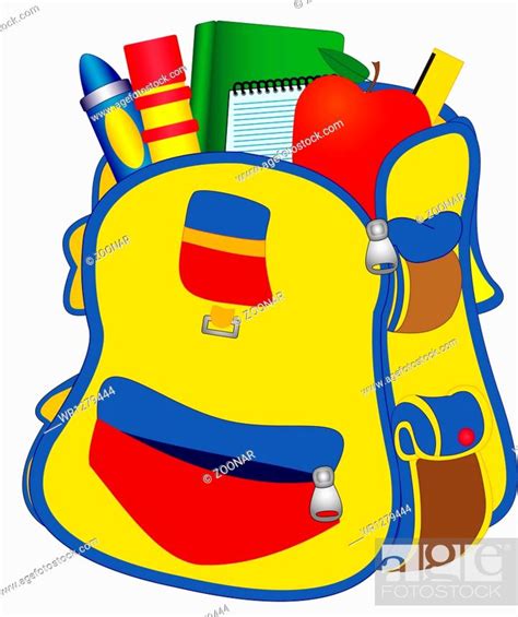 School satchel, Stock Photo, Picture And Royalty Free Image. Pic ...