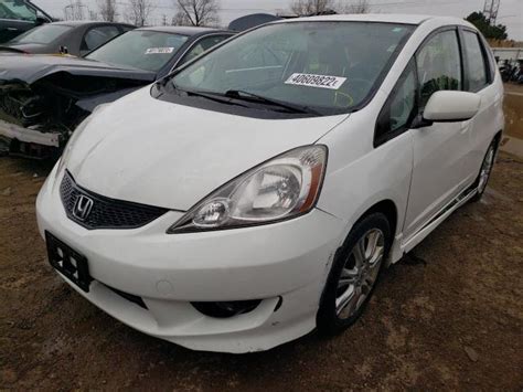 Honda Fit Sport Jhmge H As Bid History Bidcars