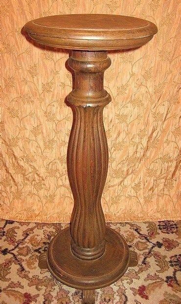 Wood Pedestal Plant Stand - Ideas on Foter