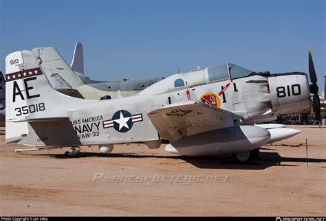 135018 United States Navy Douglas EA 1F Skyraider Photo By Jan Seba