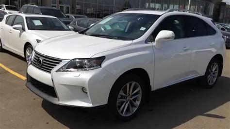 New White On Black Lexus Rx Awd Sportdesign Edition Review