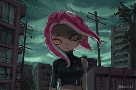 Octoling Player Character Octoling Girl And Agent Splatoon And