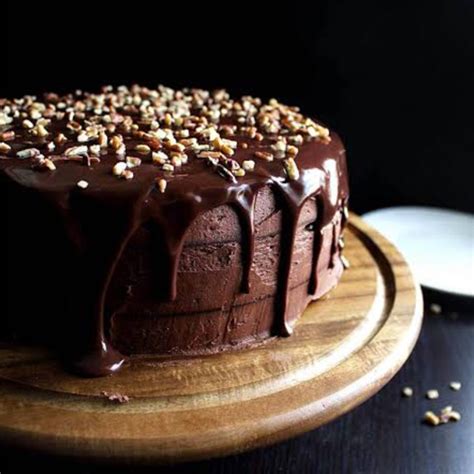 Pecan Chocolate Cake Miss Cake