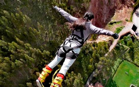 Bungee Jumping Cusco Poroy Machu Picchu Covi Travel