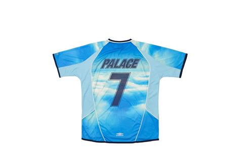 Palace Umbro Away Shirt Dream Sky Palace Umbro Palace Community